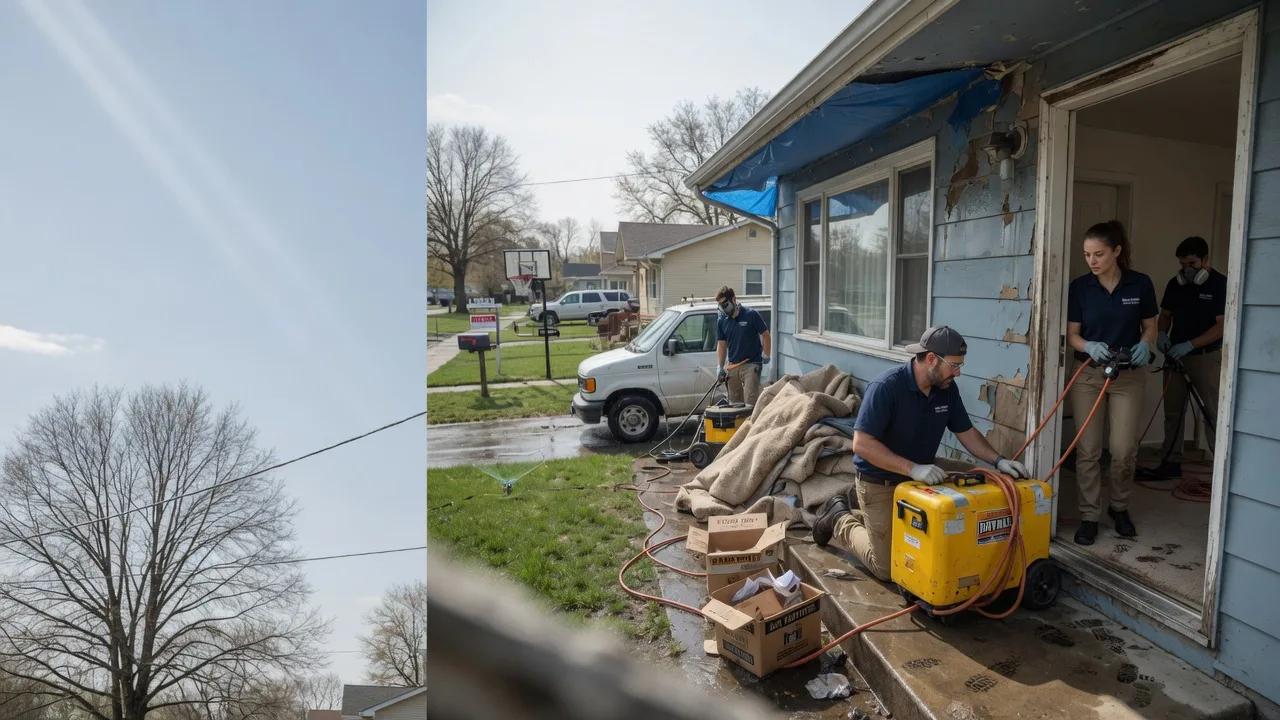 Basement Flood Cleanup in Edgar, MT near me